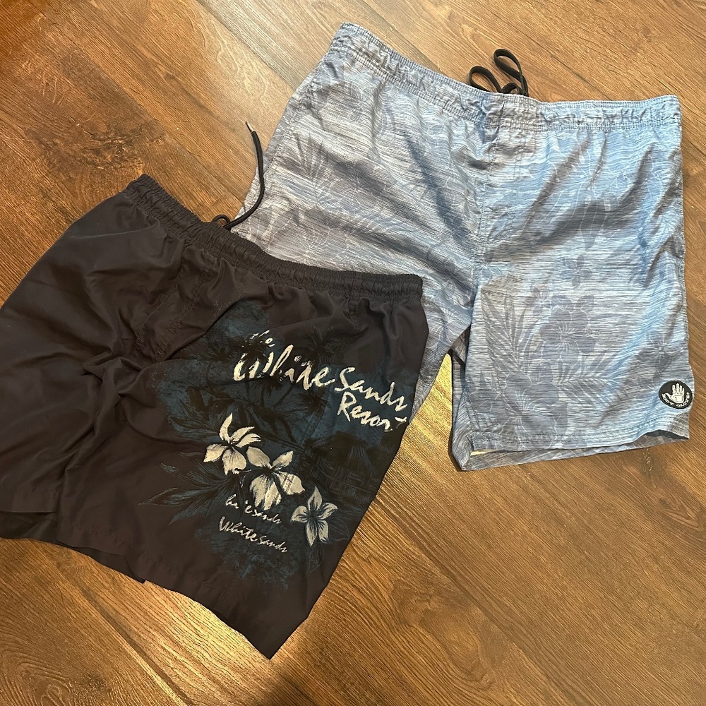 2 pairs of Medium Swim Trunks